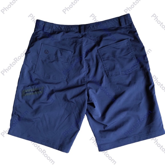 STRAIGHT DOWN Golf Shorts Blue Size 38 Men’s - Picture 2 of 16
